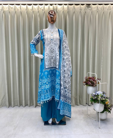 Heavy Demanded Kurti Bottom Suit
