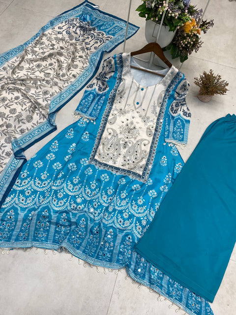 Heavy Demanded Kurti Bottom Suit