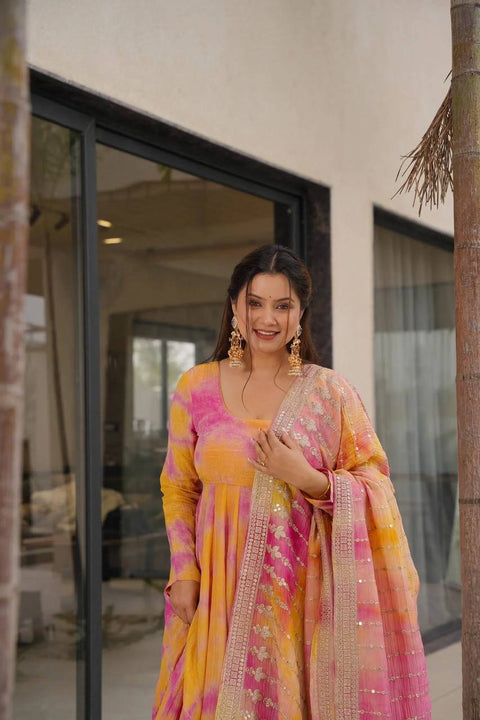 Women Embroidered Prined NATURAL CREPE KURTI SUIT