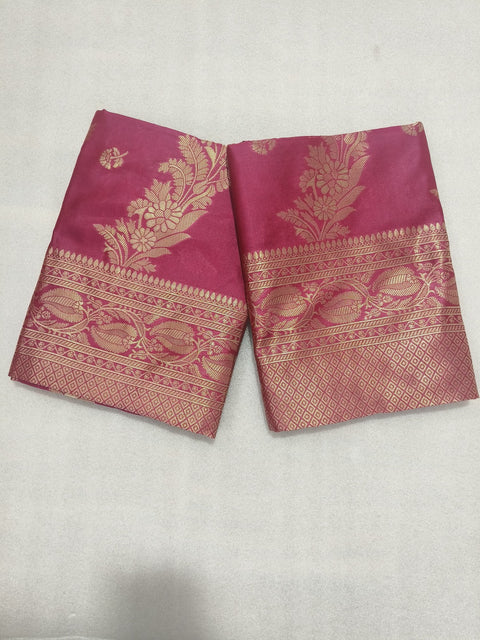 Designer Banarasi Silk Jacquard Saree with Blouse