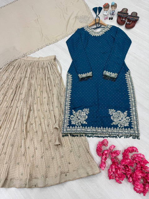 New Designer Heavy Faux Georgette Pakistani Suit