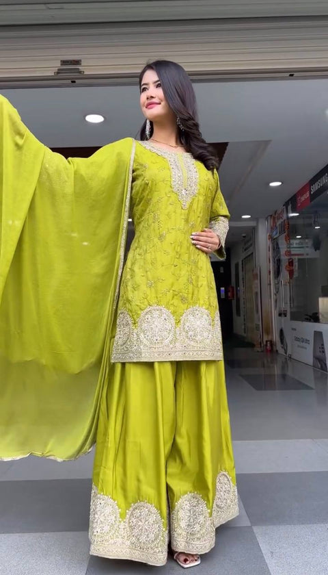 New Designer Collection Heavy Embroidery Work Stitched Suit