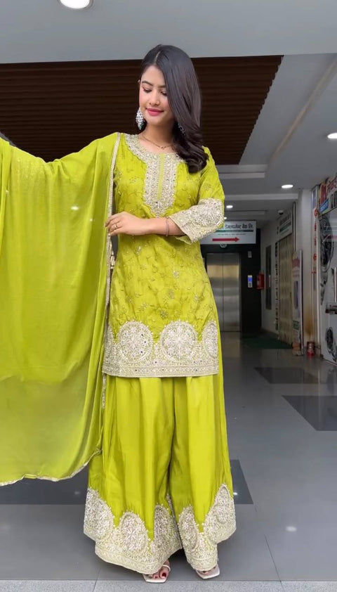 New Designer Collection Heavy Embroidery Work Stitched Suit