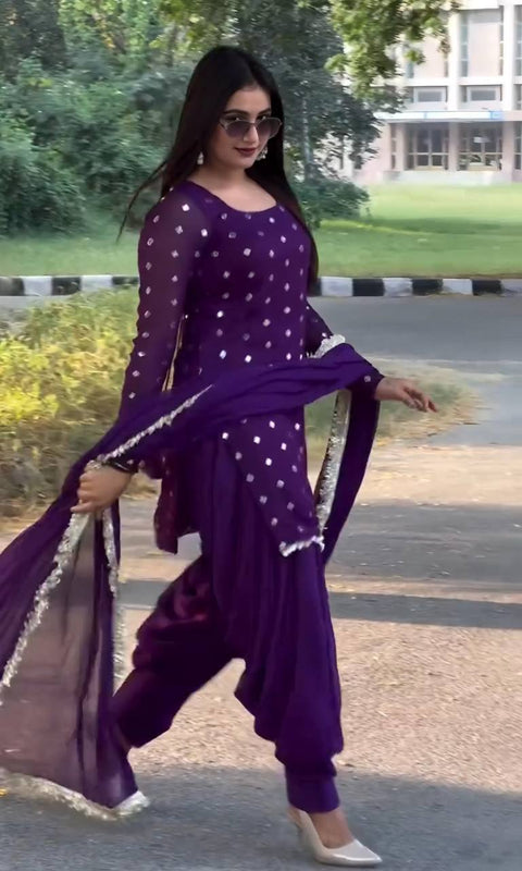Fully Stitched Salwar Suit Set Indian Bridesmaid Wear Indian Traditional Suit