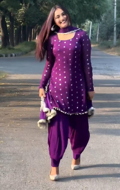 Fully Stitched Salwar Suit Set Indian Bridesmaid Wear Indian Traditional Suit