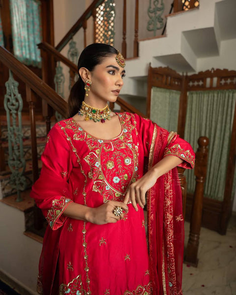 New Readymade Top Plaza With Pure Heavy Faux Georgette With Heavy