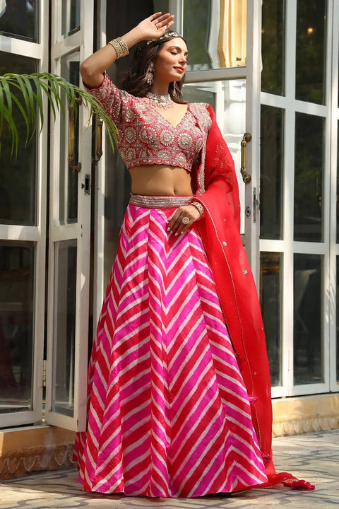 Sequin Georgette Party Wear Lehenga Choli