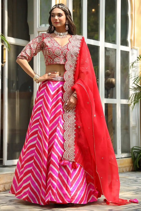 Sequin Georgette Party Wear Lehenga Choli