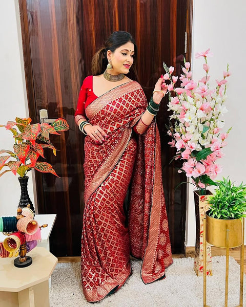 LUXURY PURE KOLKATA VISCOSE SAREE