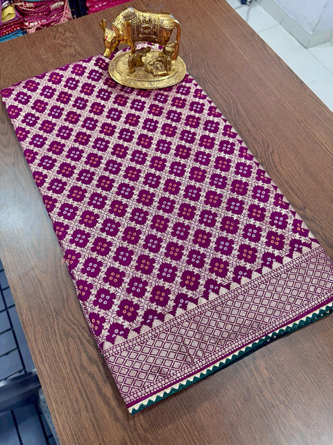 LUXURY PURE KOLKATA VISCOSE SAREE
