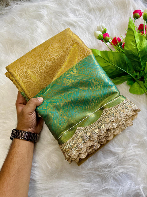 Banarasi Zari Boota Tanchui Silk Saree