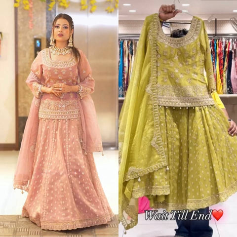 NEW PARTY WEAR HEAVY GEORGETTE SUIT