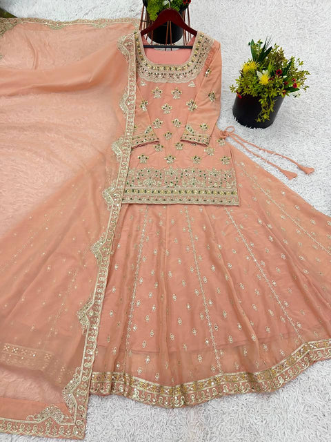 NEW PARTY WEAR HEAVY GEORGETTE SUIT