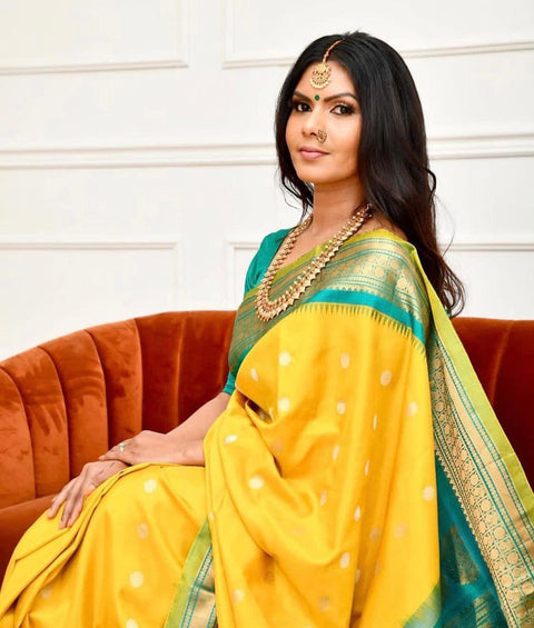 Soft Lichi Silk Saree, Beautiful Jacquard Rich Pallu Saree