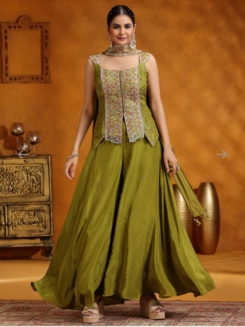 georgette Embroidered Women's Stitched Kurti
