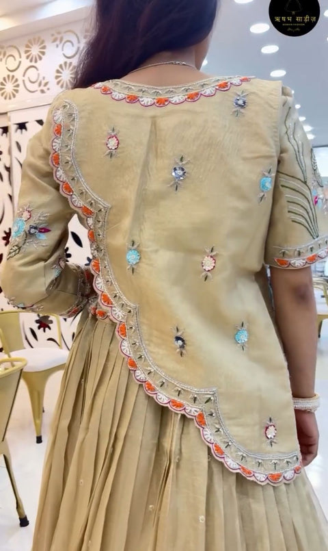Georgette Machine New Designer Party Wear Lehenga Choli