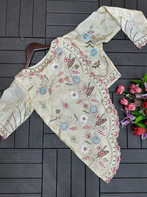 Georgette Machine New Designer Party Wear Lehenga Choli