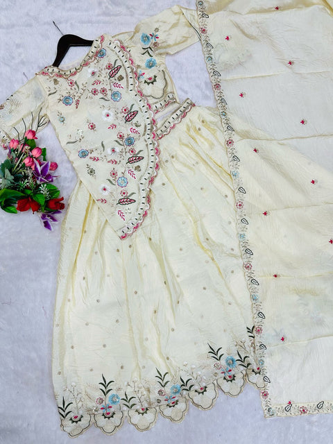 Georgette Machine New Designer Party Wear Lehenga Choli