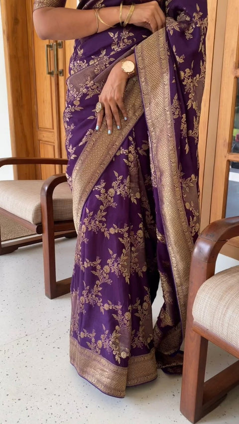 Beautiful Traditional Ethnic Indian Wear Saree with Blouse