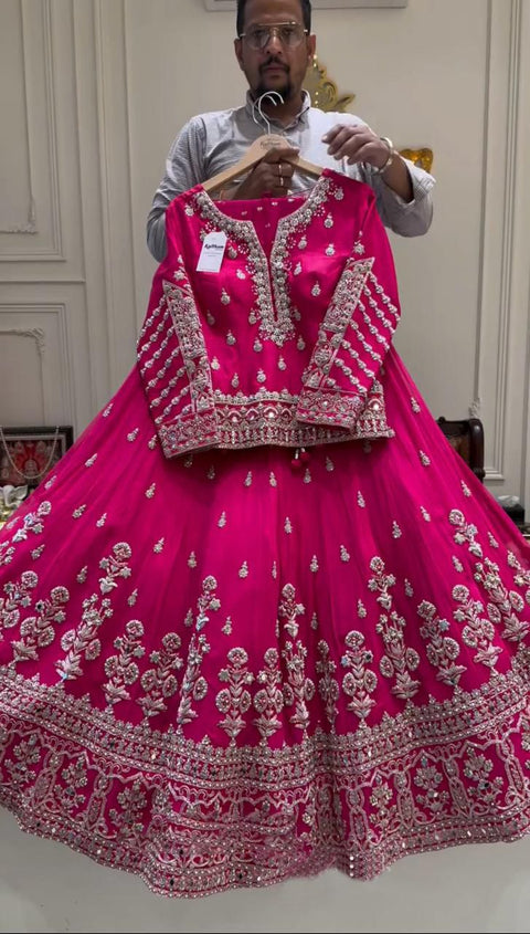Top Lehenga with Dupatta
