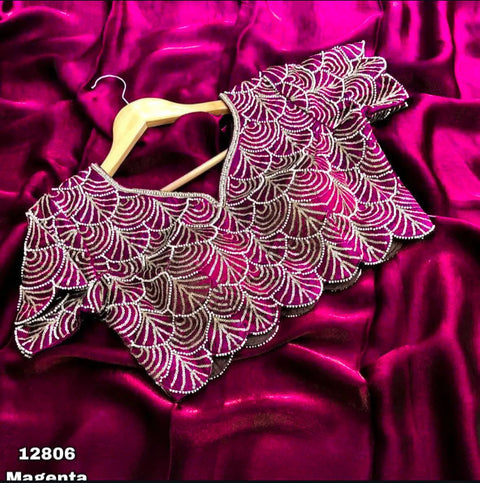 NEW TRENDING HAND WORK BLOUSE SAREE