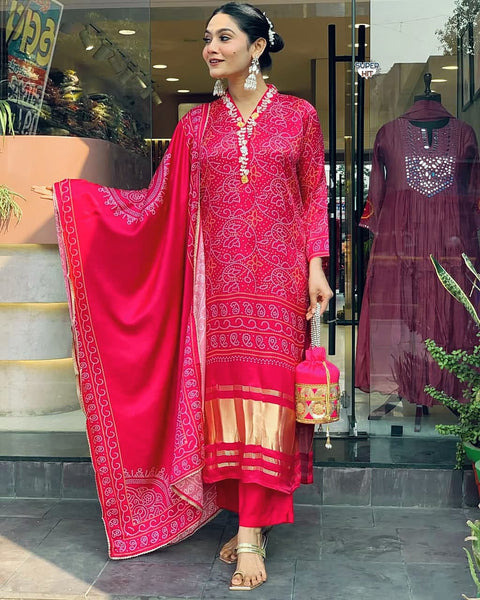 NEW BEUTIFUL HEAVY FULLY STITCHIED SUIT SET