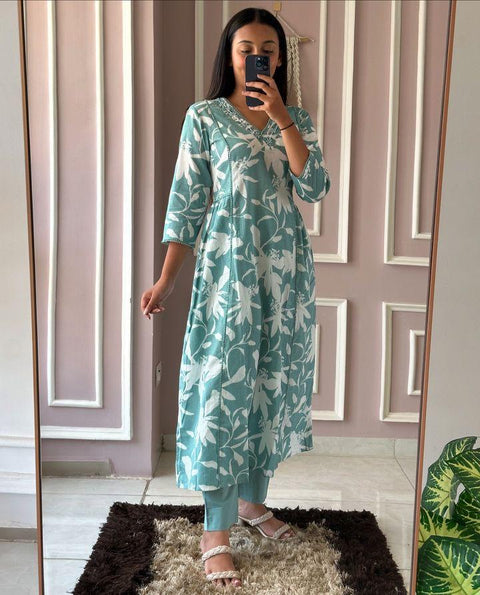 New smart casual Cotton Kurti set