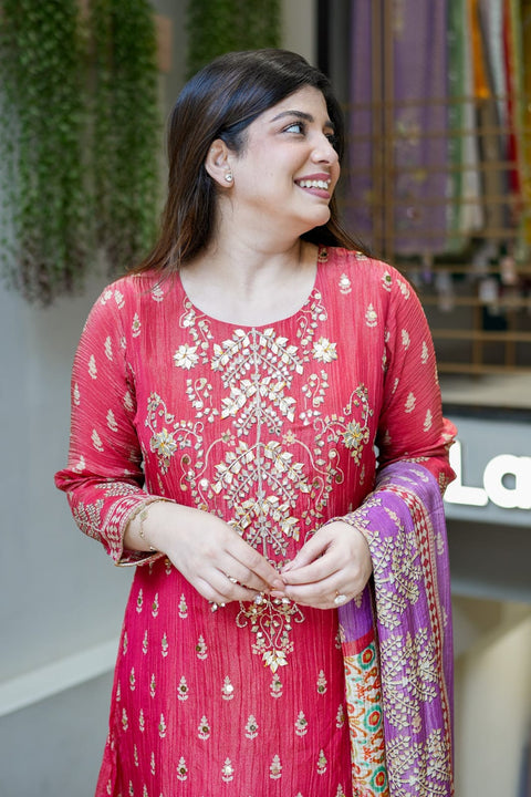Elegant Handwork Kurti Set for Women