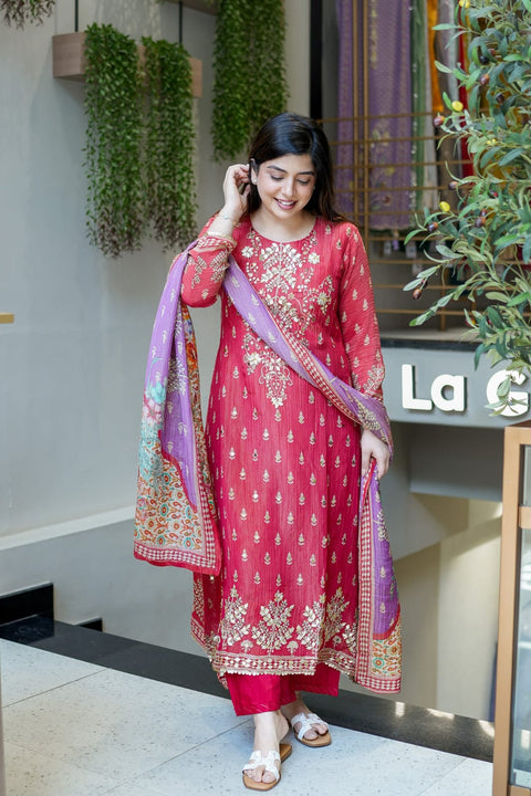 Elegant Handwork Kurti Set for Women