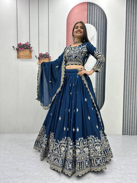 Premium Partywear Lehenga Collection