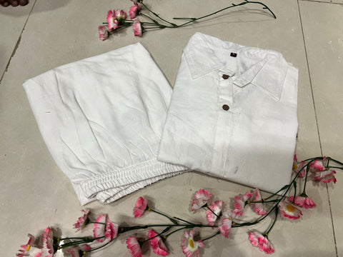 Premium Cotton Embroidered Coord Set for Women Stylish Casual Wear