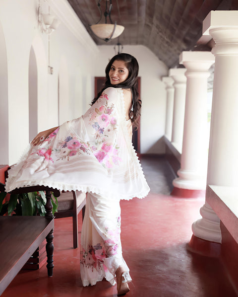 Digital Print Festive Saree Collection