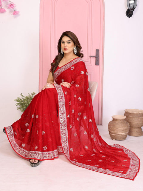 Premium Soft Chiffon Silk Saree Collection