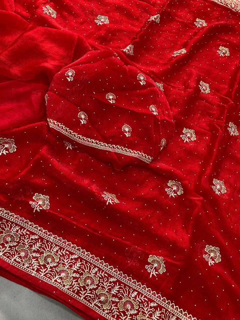 Premium Soft Chiffon Silk Saree Collection