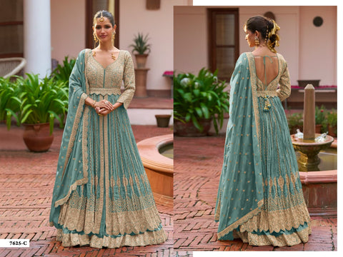 Chinon Silk Embroidered Collection
