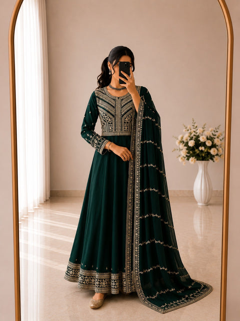 Premium Readymade Silk Party Wear Suit