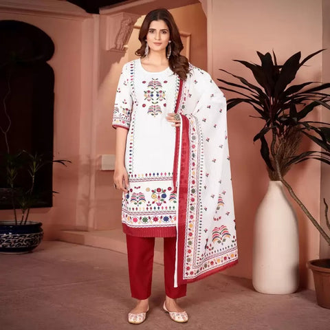 New Launching Digital Print Hit Kurtis, Pant & Dupatta