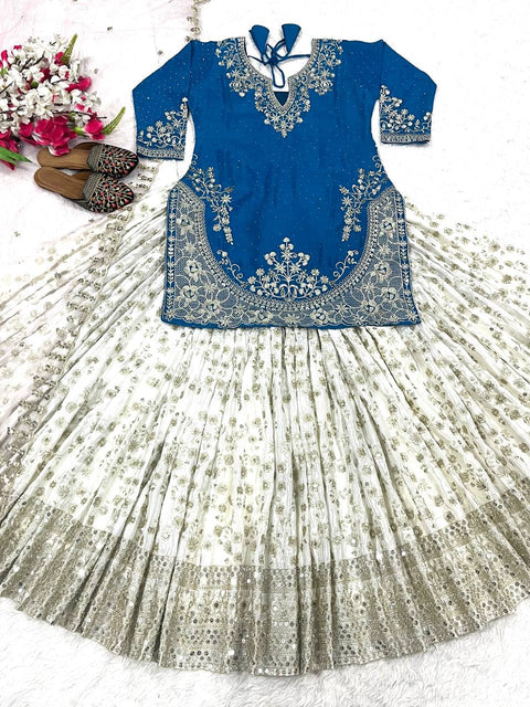 New Fancy Style Lehenga Top New  Designer
