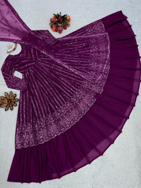 Top Lehenga With Dupatta