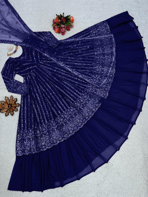 Top Lehenga With Dupatta