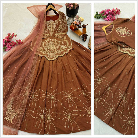 New Designer Party Top Lehenga & Dupatta Set