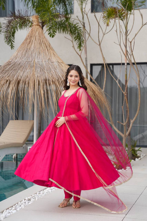 HEAVY PURE ROMANSILK CHANDERI FABRIC