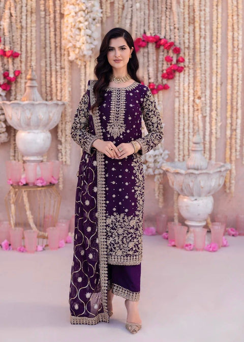 New Designer Party Wear Look Top-Plazzo and Dupatta With Heavy Embroidery Work