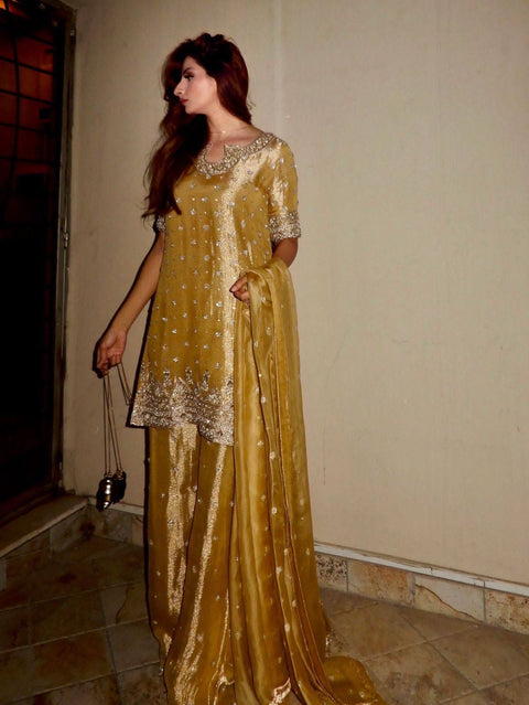 NEWLY LAUNCHED GMY SILK KURTI & PLAZZO SET