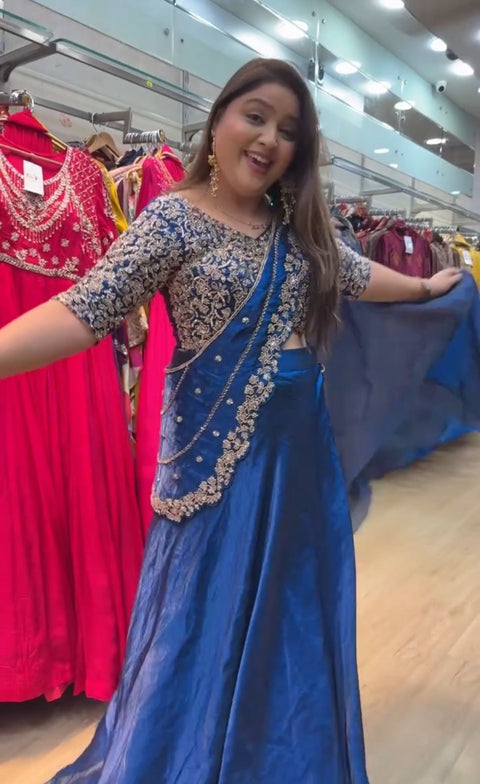 New Launching Embroidery Work Lehenga Choli