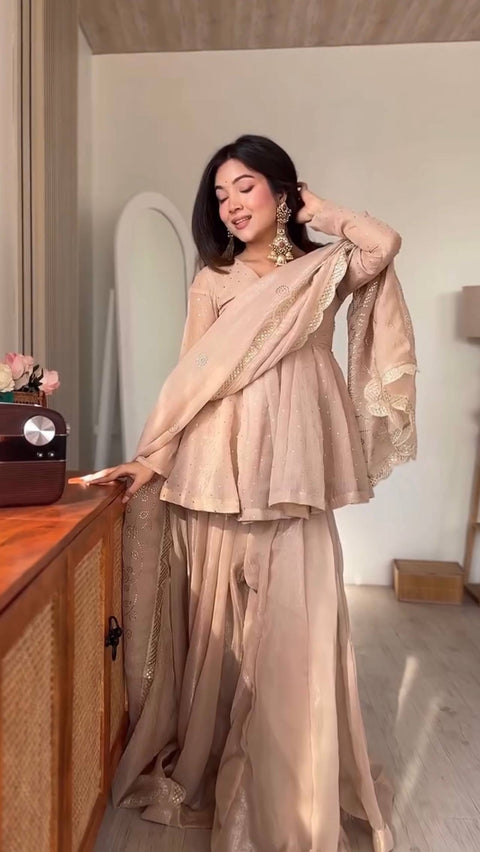 New Premium Women’s Ethnic WearFully Stitched & Ready to Wear top with Duppata