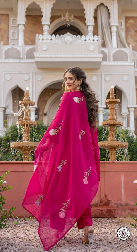 New Amazing Beautiful CollectionPAIR OF TOP-BOTTOM & DUPATTA