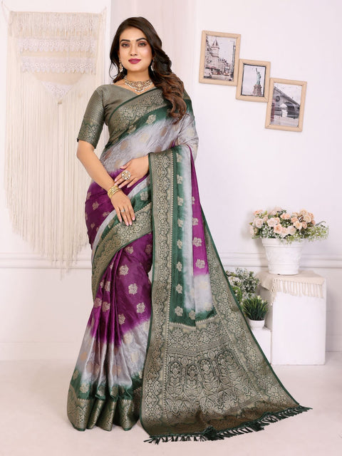 New Premium Soft Satin Silk Saree