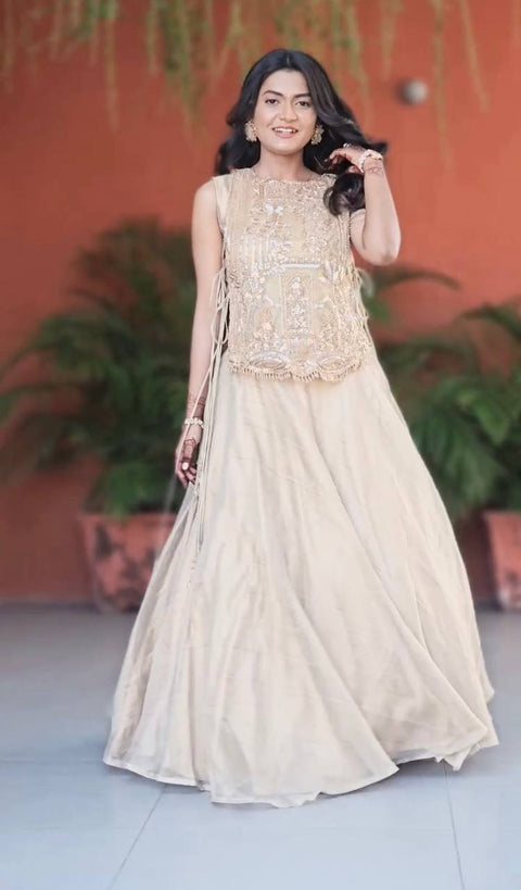 New  Festival Special embroidery trade and sequence lengha Choli