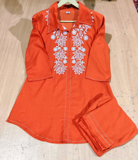 New Launchsolid cotton  co-ord set